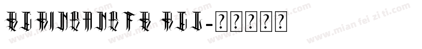 BerinSansFB Reg字体转换
